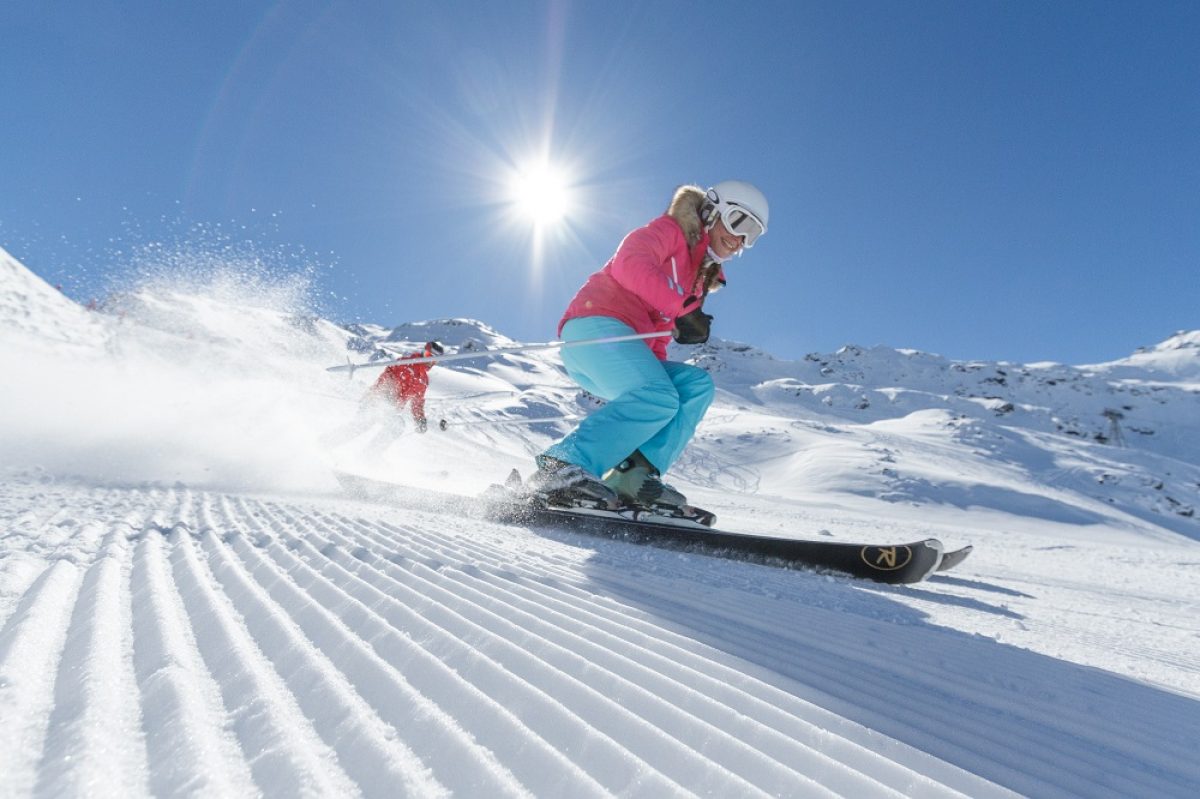 A person Skiing