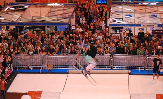 british ski board show most interactive