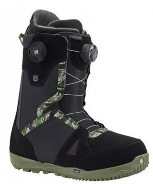 Burton Concord Boa® Snowboard Boots – Black/Camo - InTheSnow