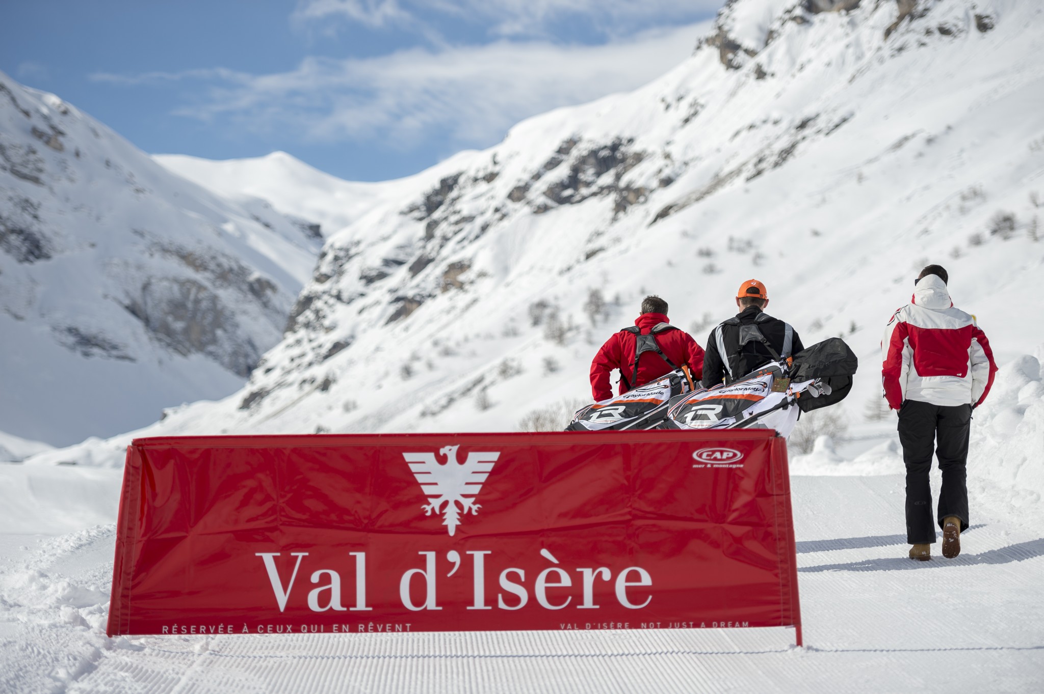 Golf On Snow in Val d’Isère