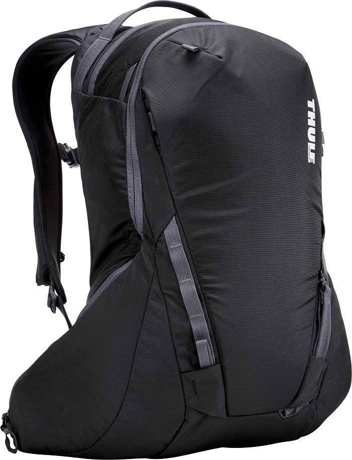 Easy access to gear with the pack on your back, when on the slopes.