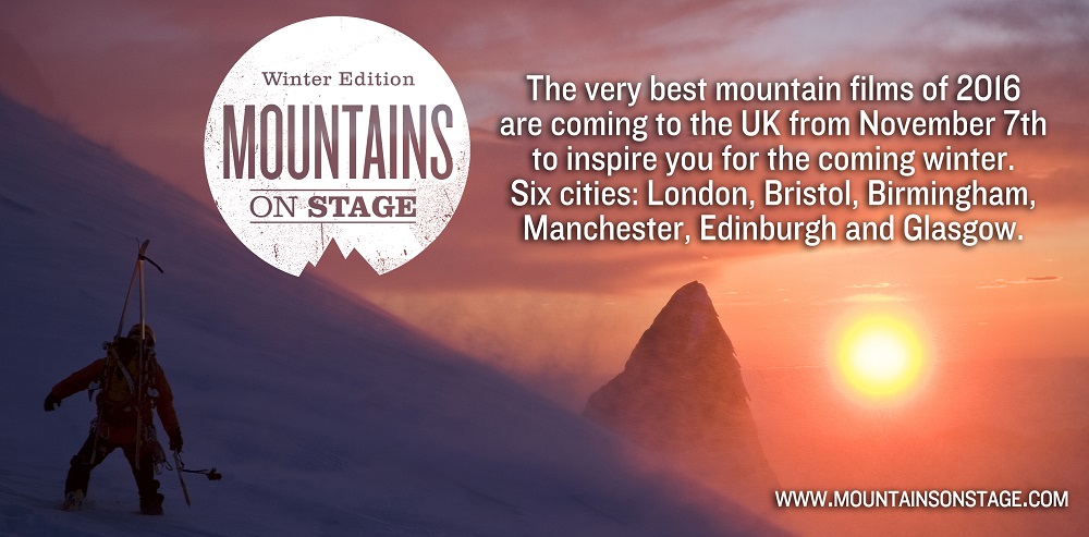 Mountain Film Festival launches in the UK for the very first time