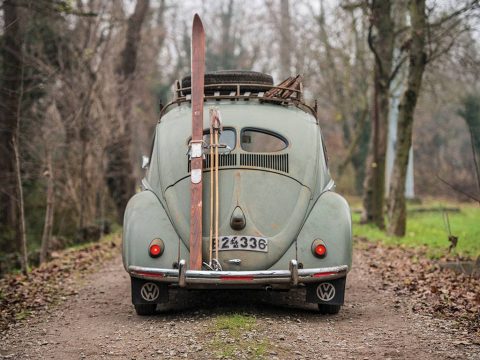 65 Year Old Beetle Complete With Ski Rack Expected To Sell for £70K At Auction