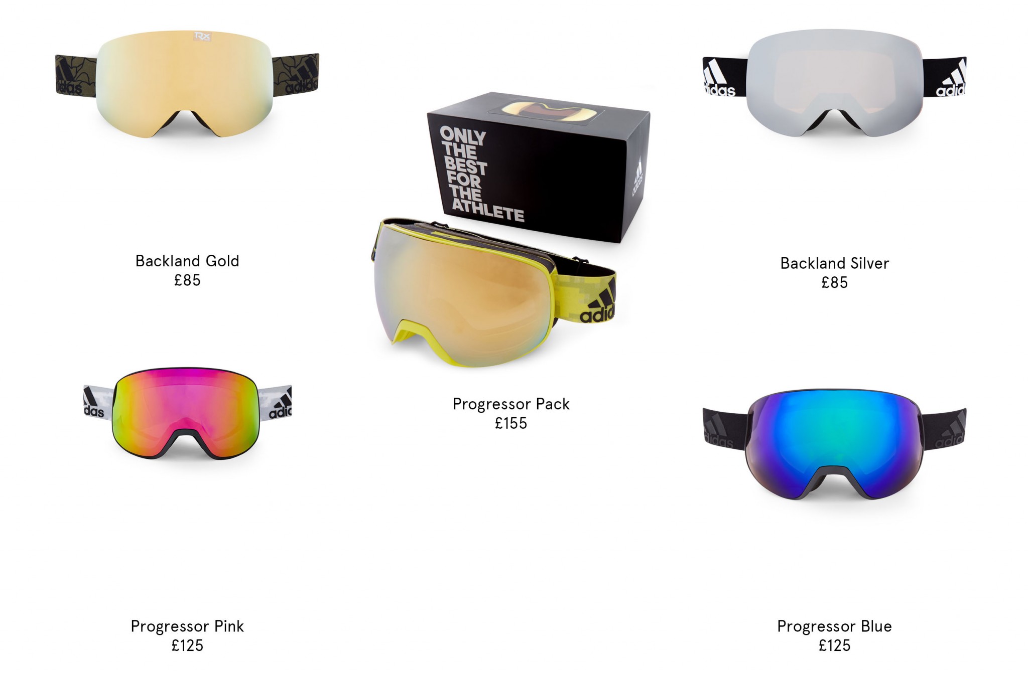 Adidas Progressor Pro Ski Goggles 