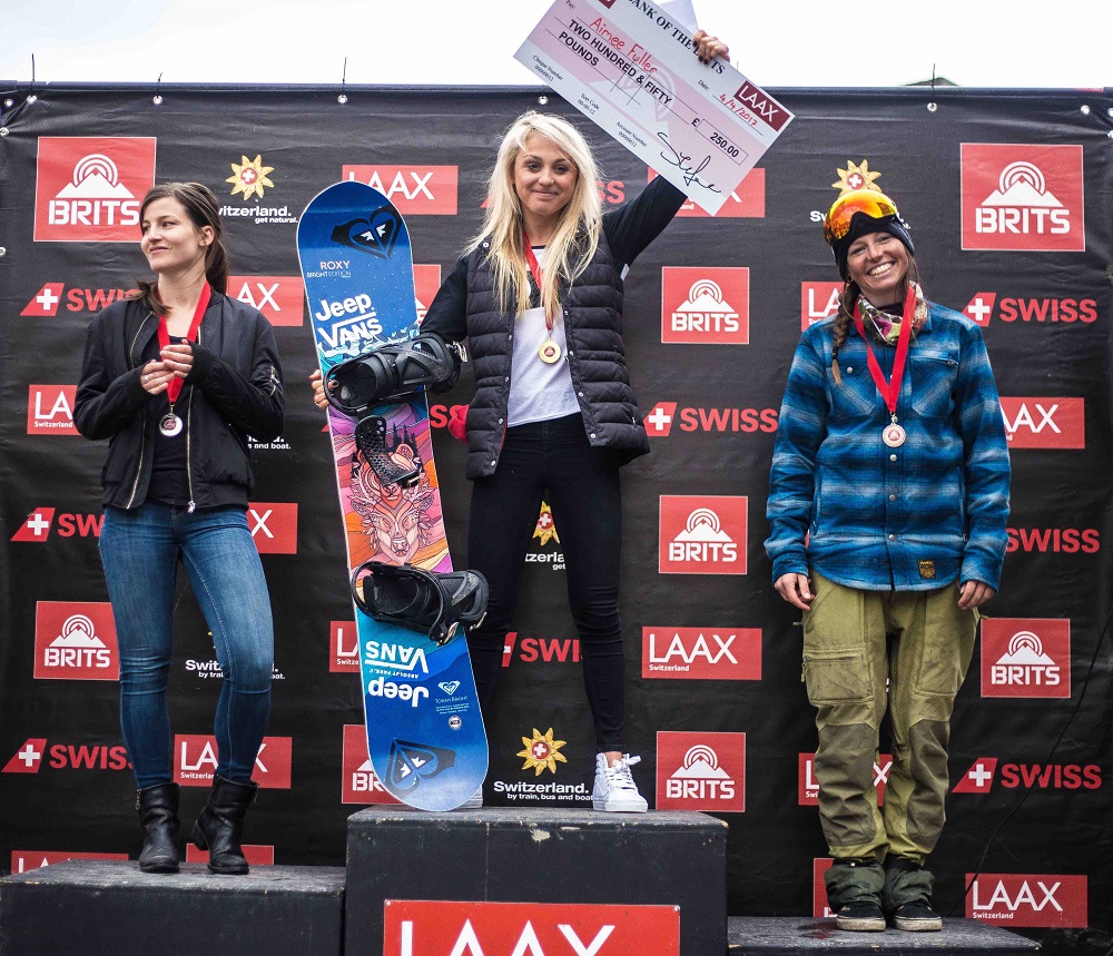 FULLER AND MCCORMICK GRAB FIRST GOLDS OF 2017 BRITISH SNOWBOARD CHAMPIONSHIPS