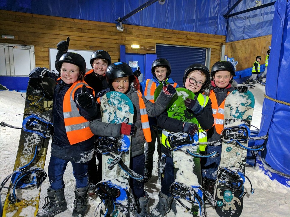 Over two thousand children get a taste of skiing and snowboarding during National Schools Snowsport Week