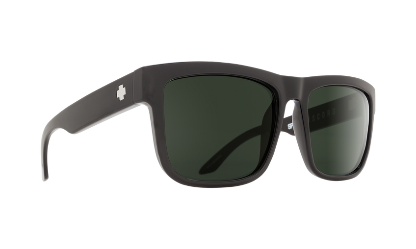 Buyr.com | Sports Sunglasses | Spy Optic Discord Square Sunglasses, Soft  Matte Black/Happy Gray Green, 57 mm