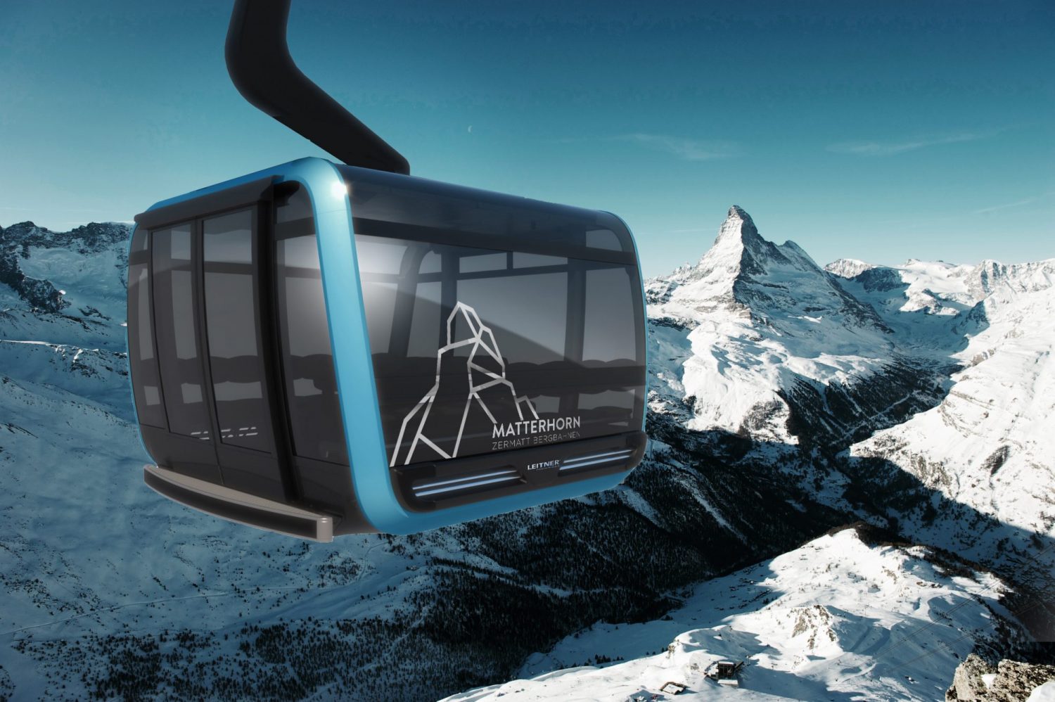 Zermatt’s New 3S Gondola Lift To Feature Swarovski® Crystal Encrusted