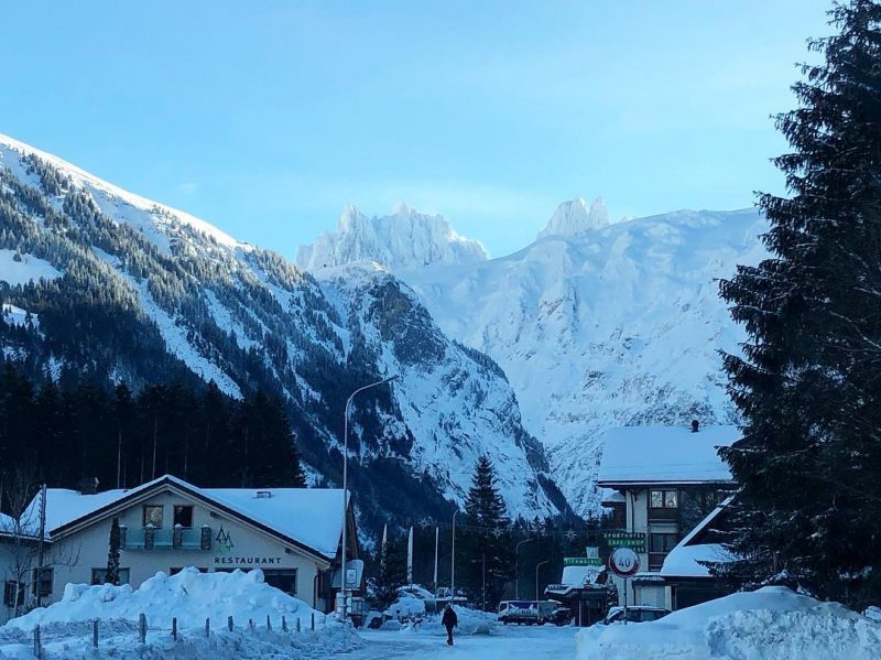 Snow Depths in The Alps Reach 6 Metres (20 Feet)