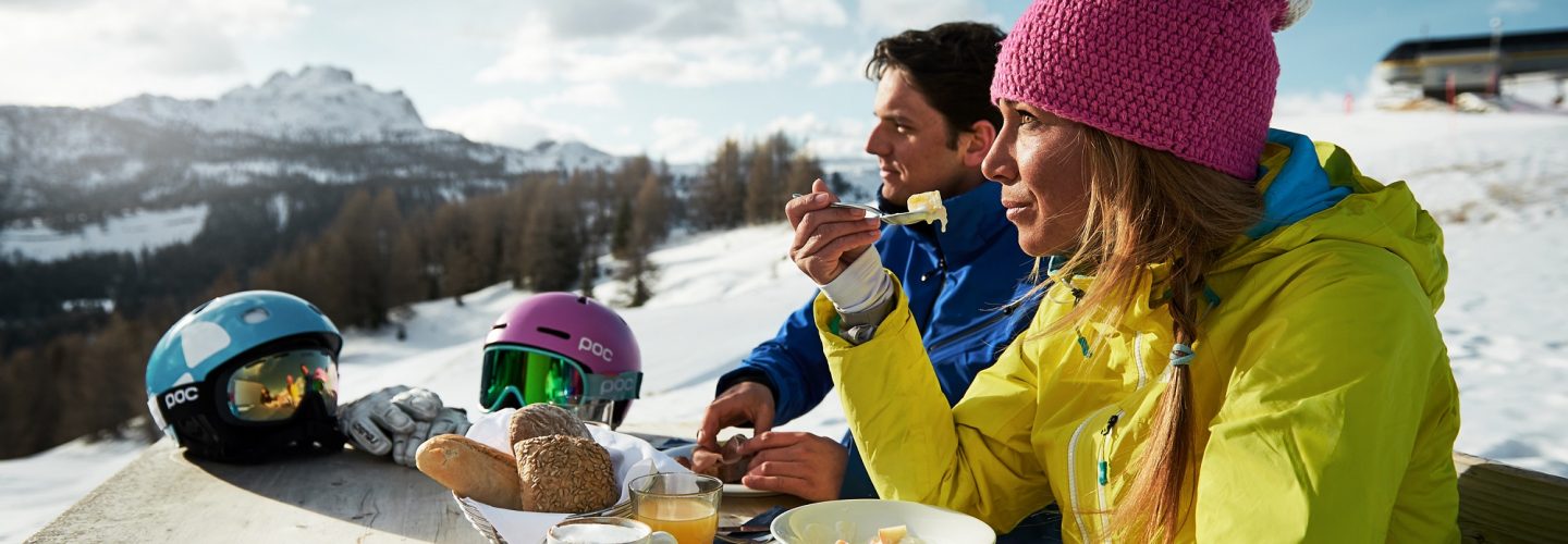 Alta Badia Breakfast with powder snow by Alex Moling 2