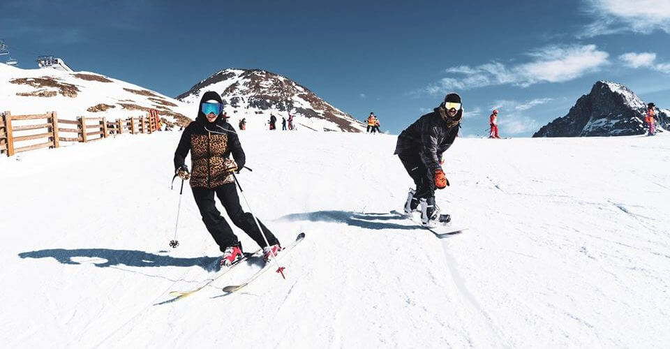 2alpes spring skiing