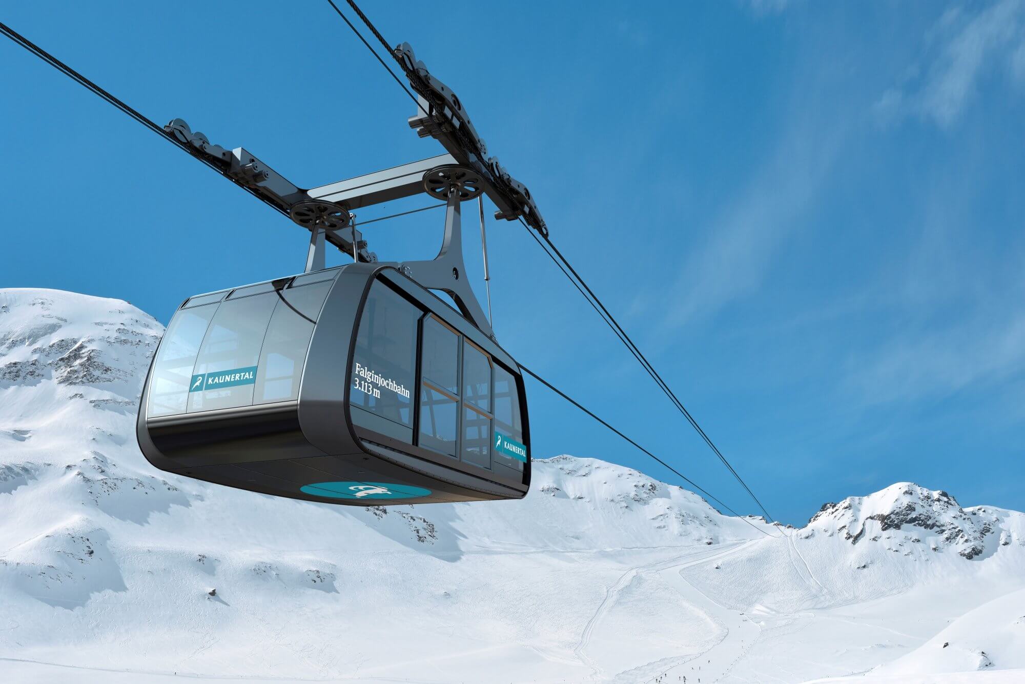 Ski Area Installing New Cable Car Designed to Cope With Melting Glacier ...