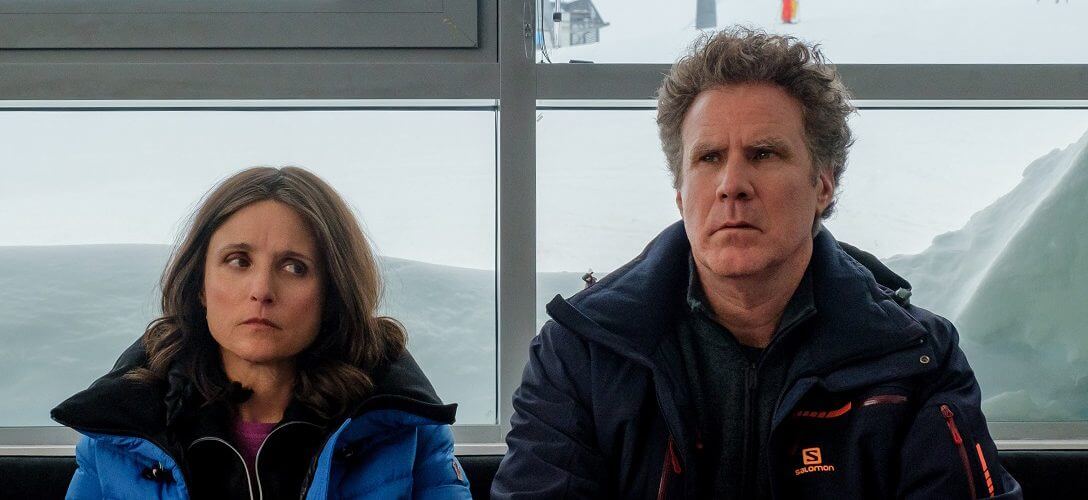 ISCHGL 2 Julia Louis Dreyfus Will Ferrell in DOWNHILL low res Photo credit Searchlight PIctures