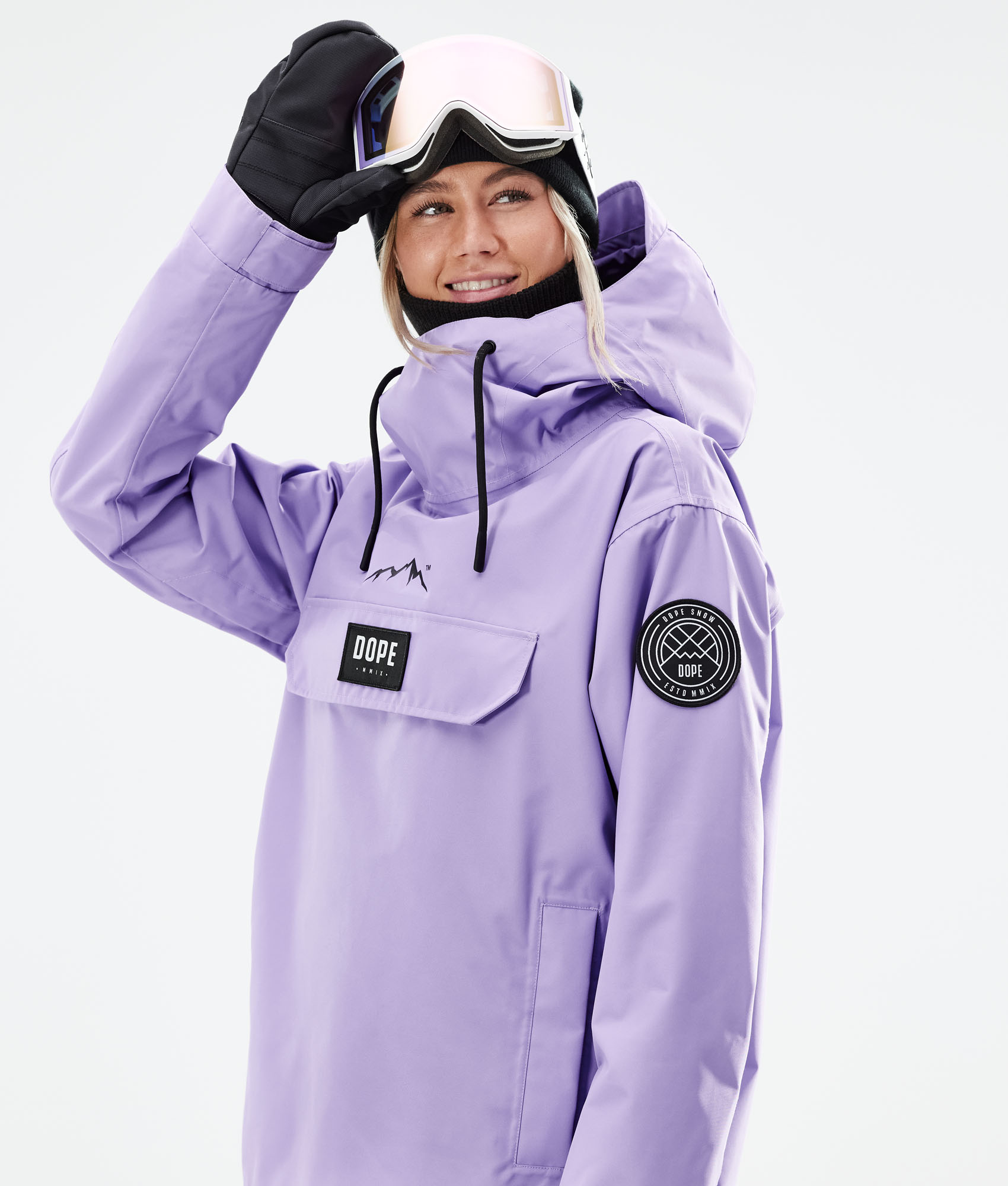 Dope Blizzard W Full Zip Women's Ski Jacket Blot Peach