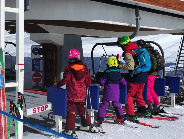 Skiing With Children Aged 5-12