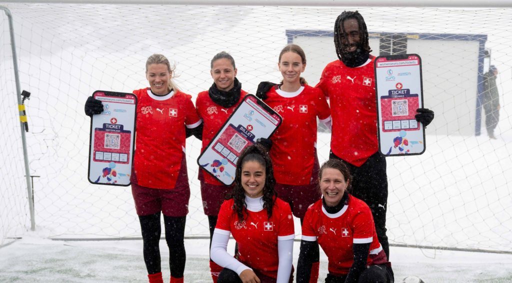 Women’s EUROs 2025 Launched At Swiss Ski Area