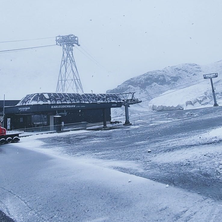 More Snowfall High in The Alps