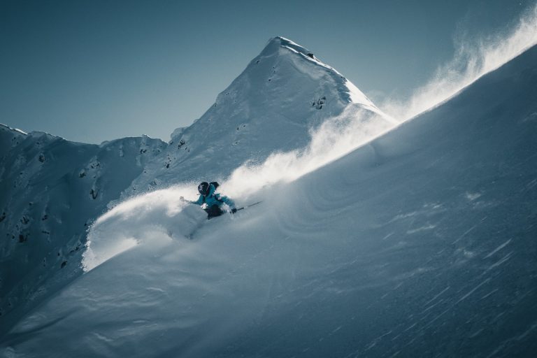 Freeriding in Davos Klosters